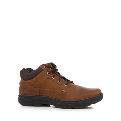 Skechers Brown 'Resment' boots